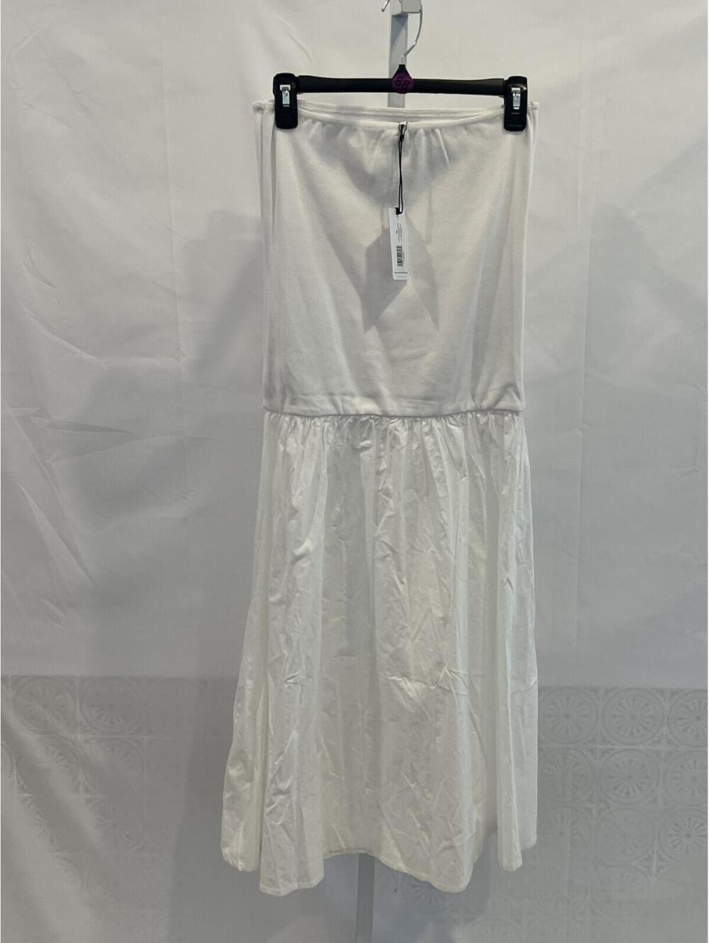 WeWoreWhat Ribbed Midi Dress in White - Picture 7 of 8
